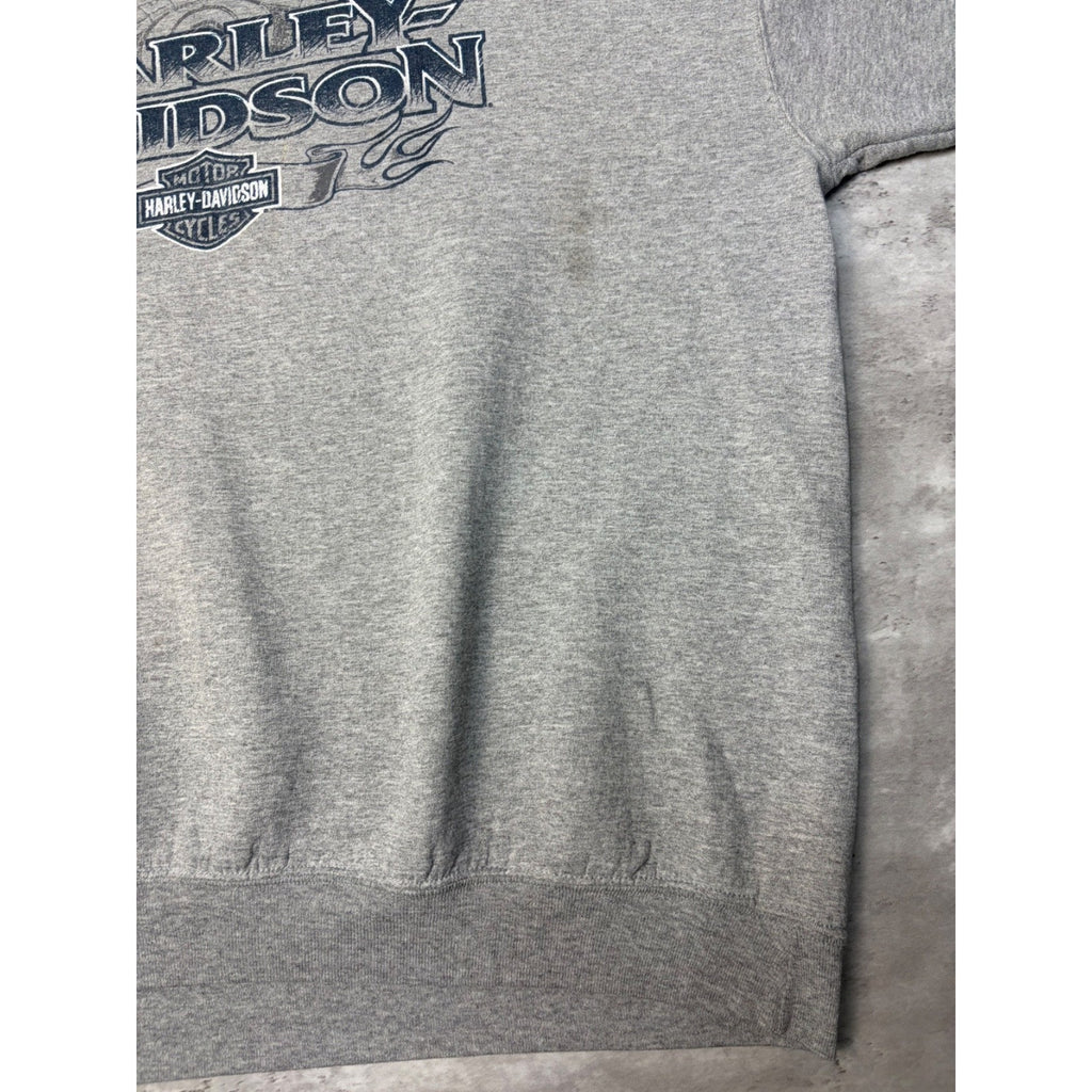 Harley Davidson Ride With Pride Graphic Spellout Crewneck Sweatshirt Size 2XL
