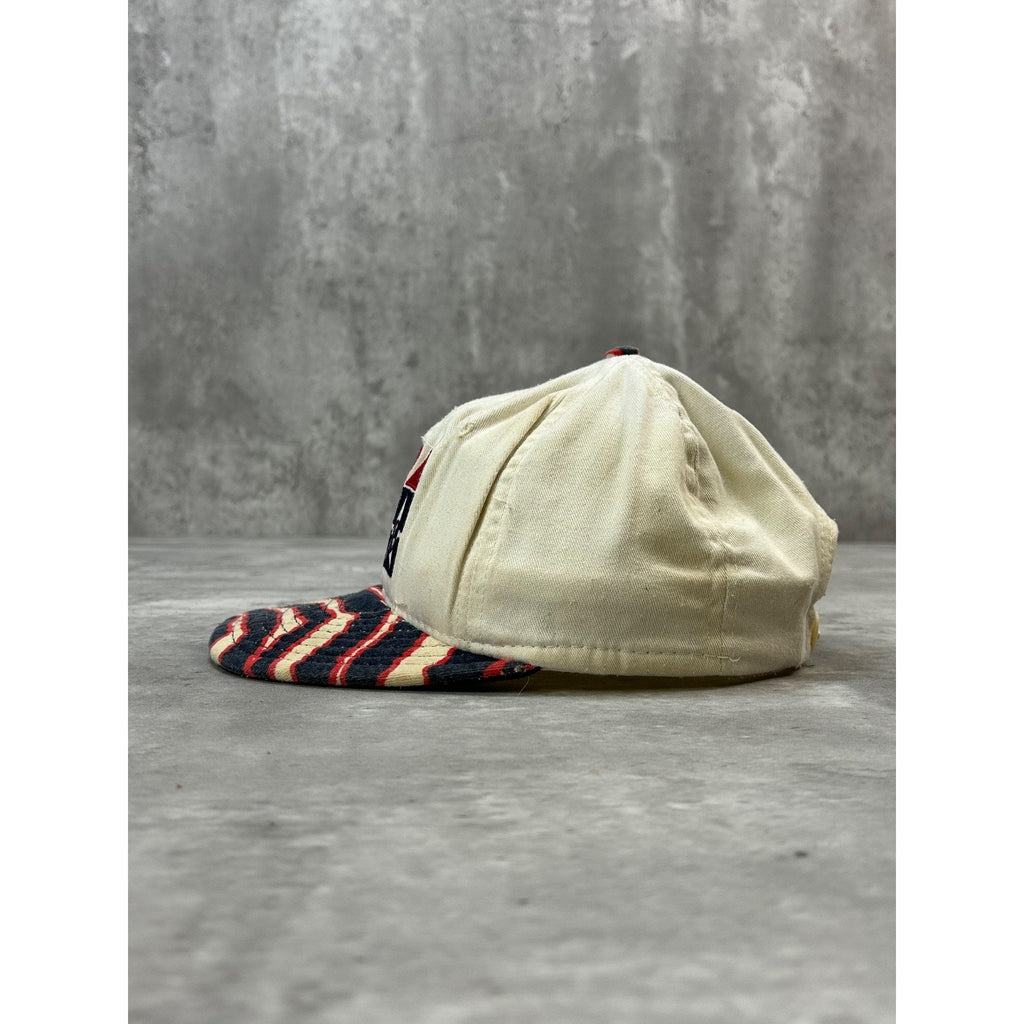Vintage 90s USA Basketball Dream Team Embroidered Snapback Hat OSFA