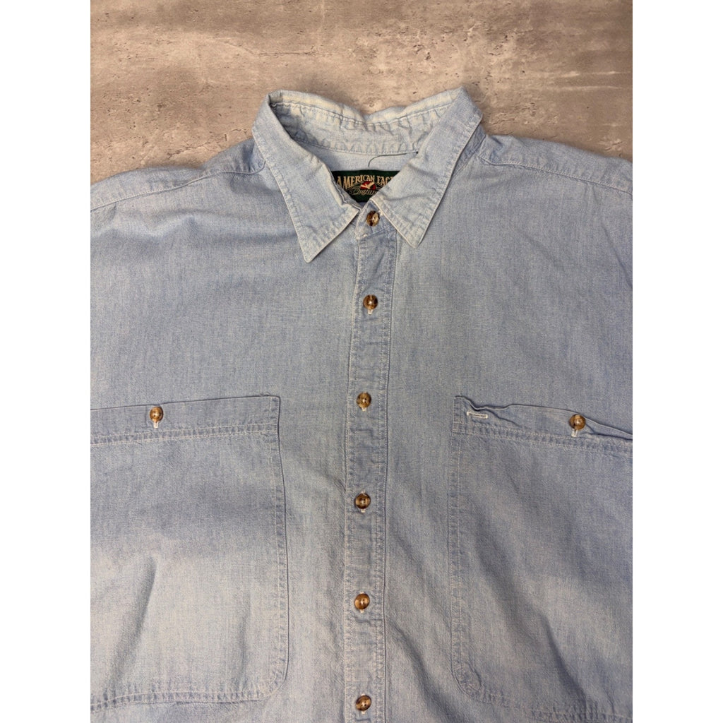 Vintage American Eagle Outfitters Long Sleeve Button Up Shirt Size XL