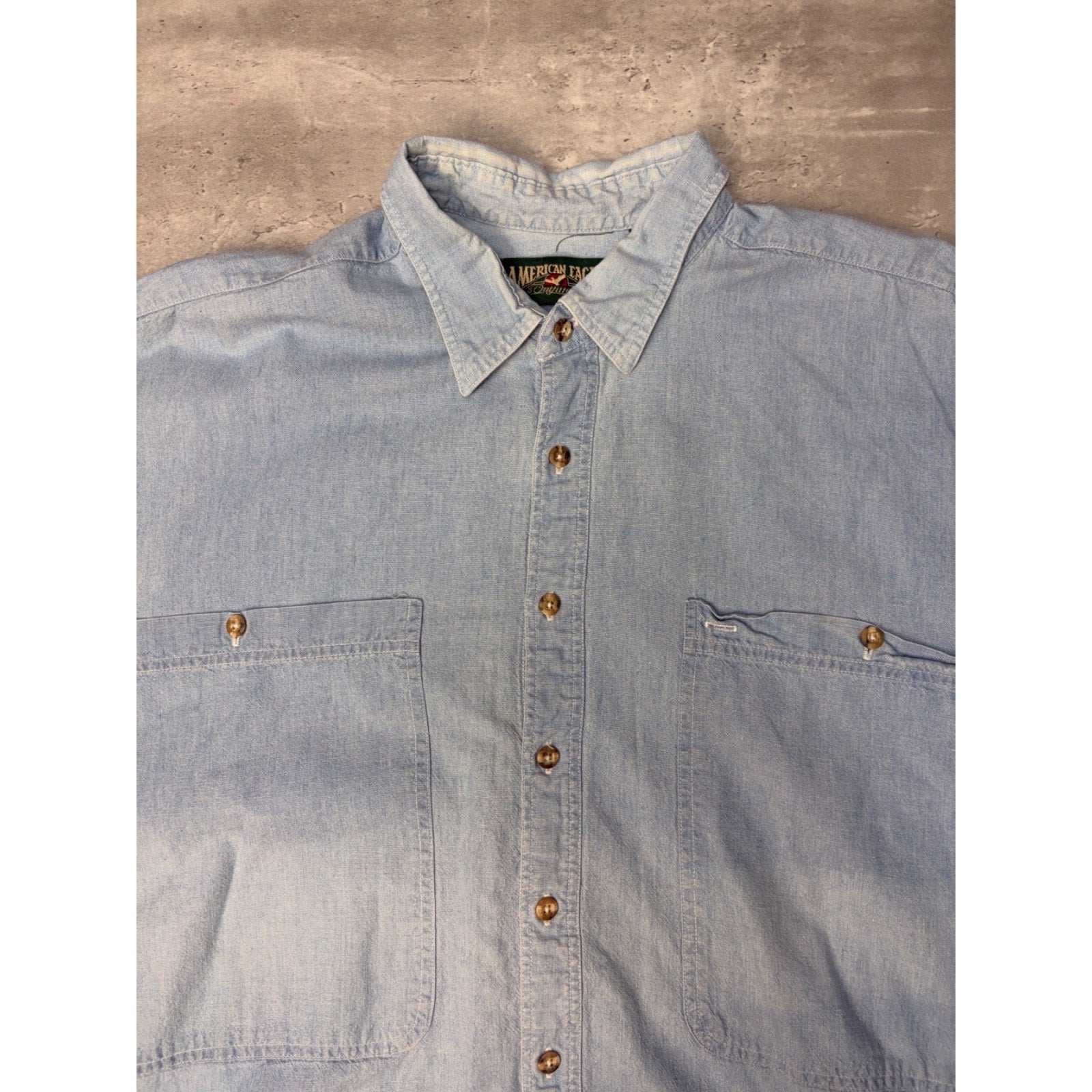 Vintage American Eagle Outfitters Long Sleeve Button Up Shirt Size XL