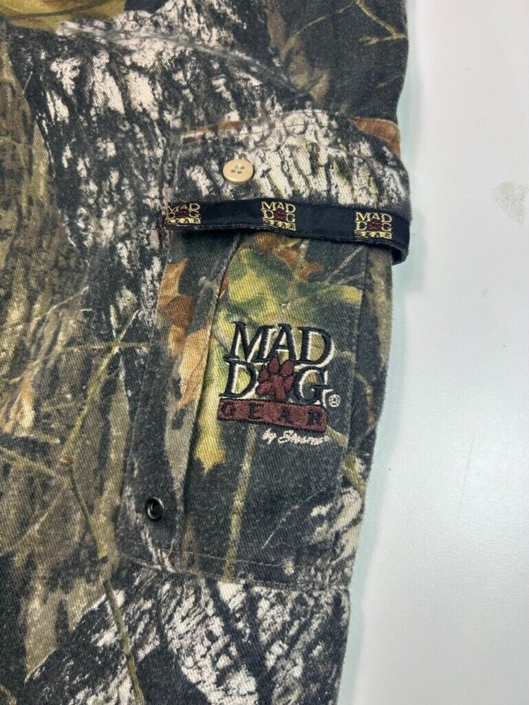 Vintage Mad Dog Gear Scentlok Mossy Oak Breakup Camo Hunting Pants Size 39