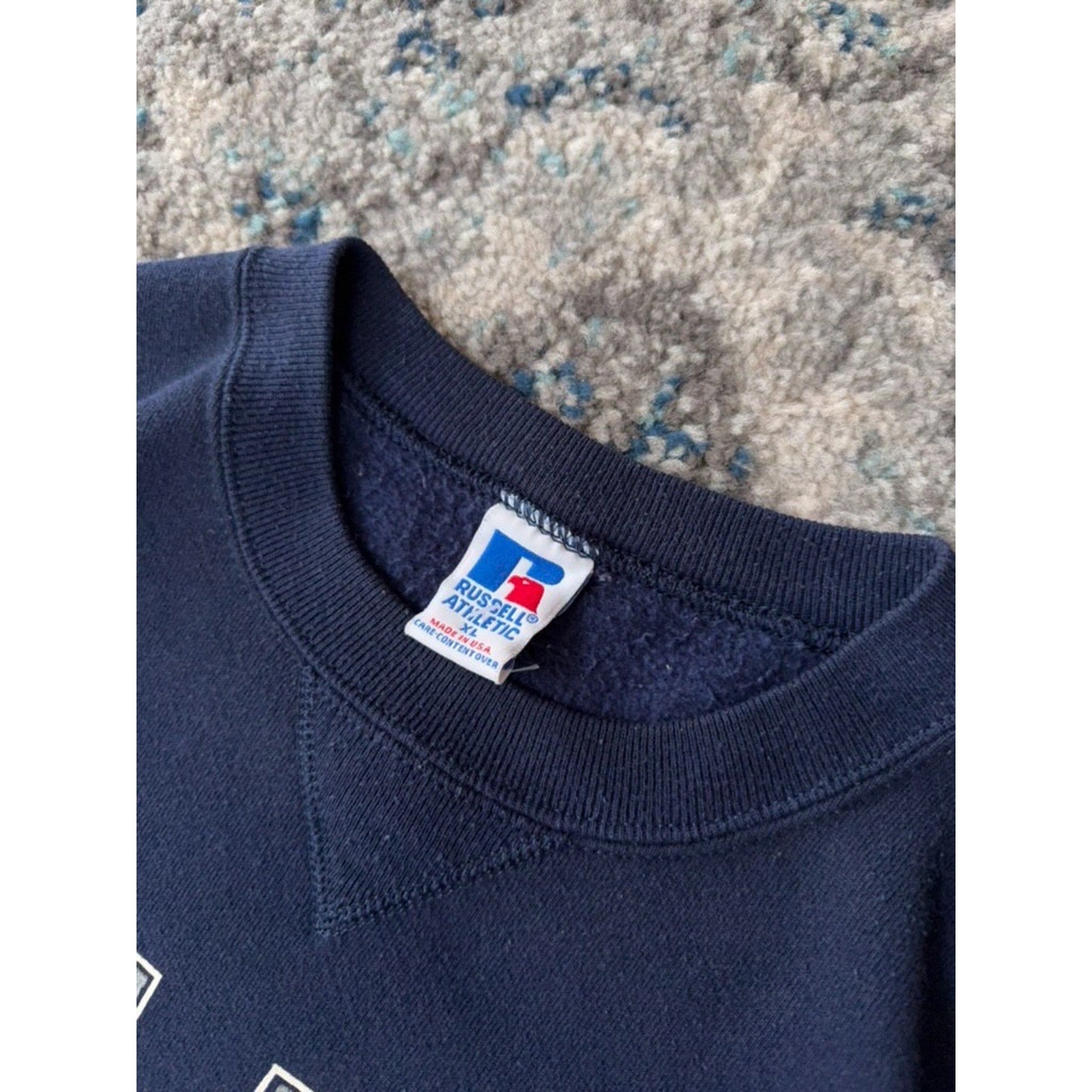 Vintage 90s Dallas Cowboys NFL Spellout Logo Crewneck Sweatshirt Size XL