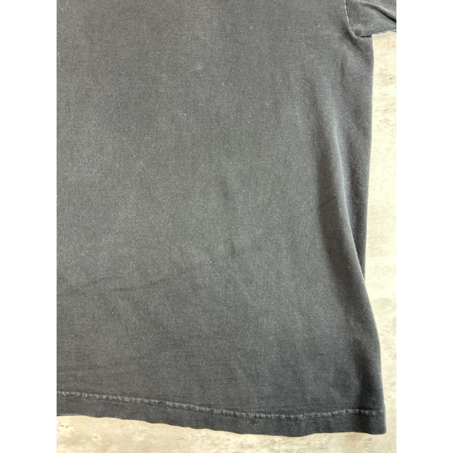 Vintage 1998 X-Files Embroidered TV Show Promo Graphic T-Shirt Size XL Black