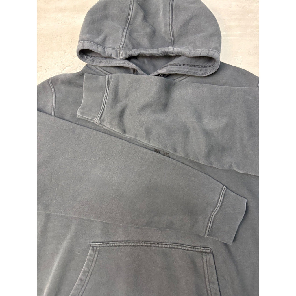Nike Embroidered Swoosh Spellout Hooded Sweatshirt Size Large