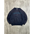 Vintage 90s Nike Graphic Swoosh Spellout Crewneck Sweatshirt Size Medium