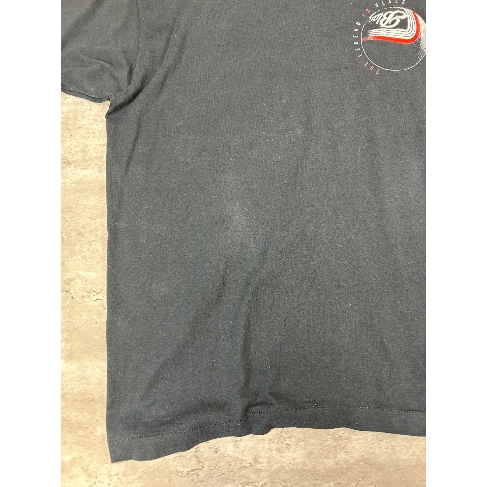 Vintage 90s The Legend Is Black Billiards Graphic T-Shirt Size XL