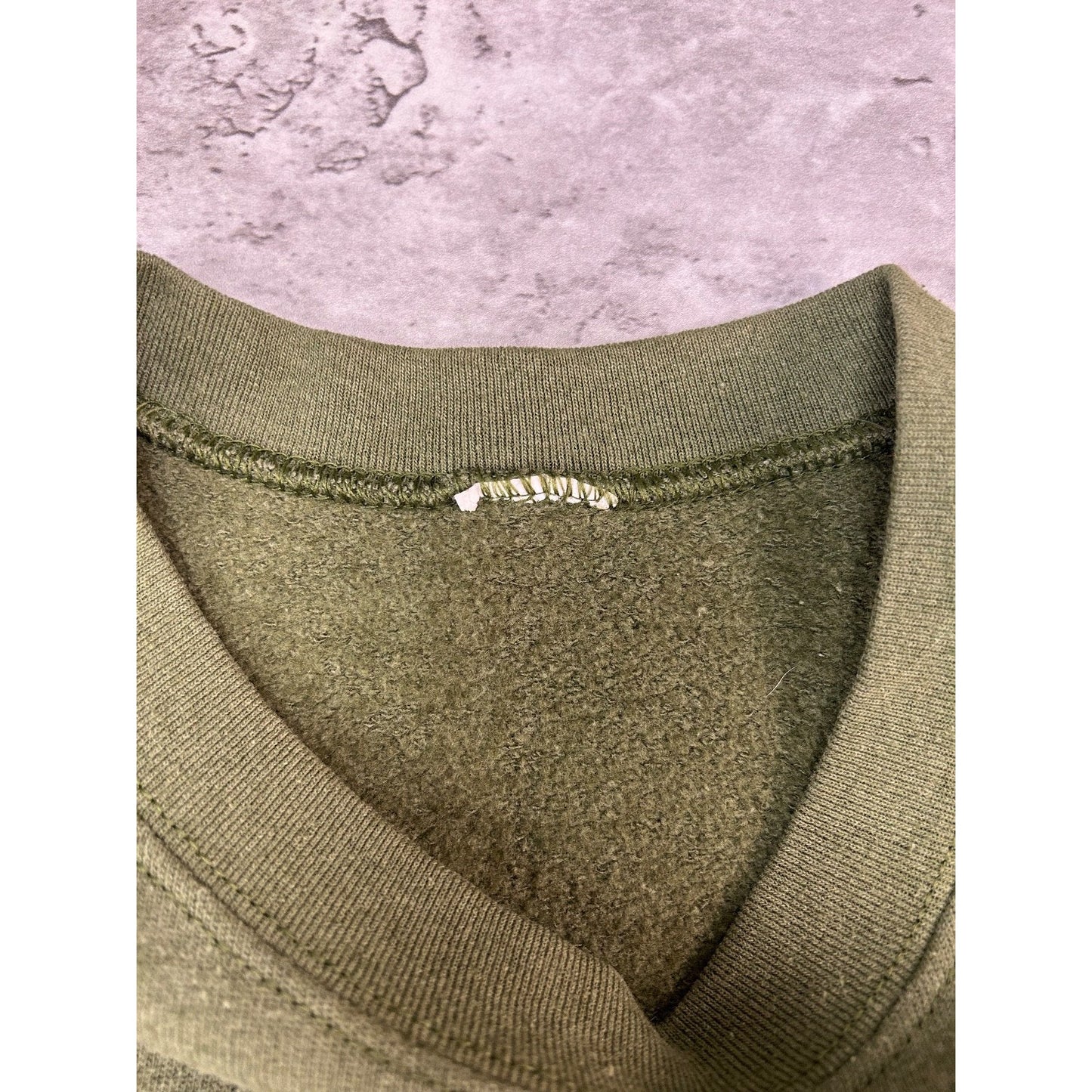 Vintage US Military USMC Graphic Crest Spellout Crewneck Sweatshirt Size Medium