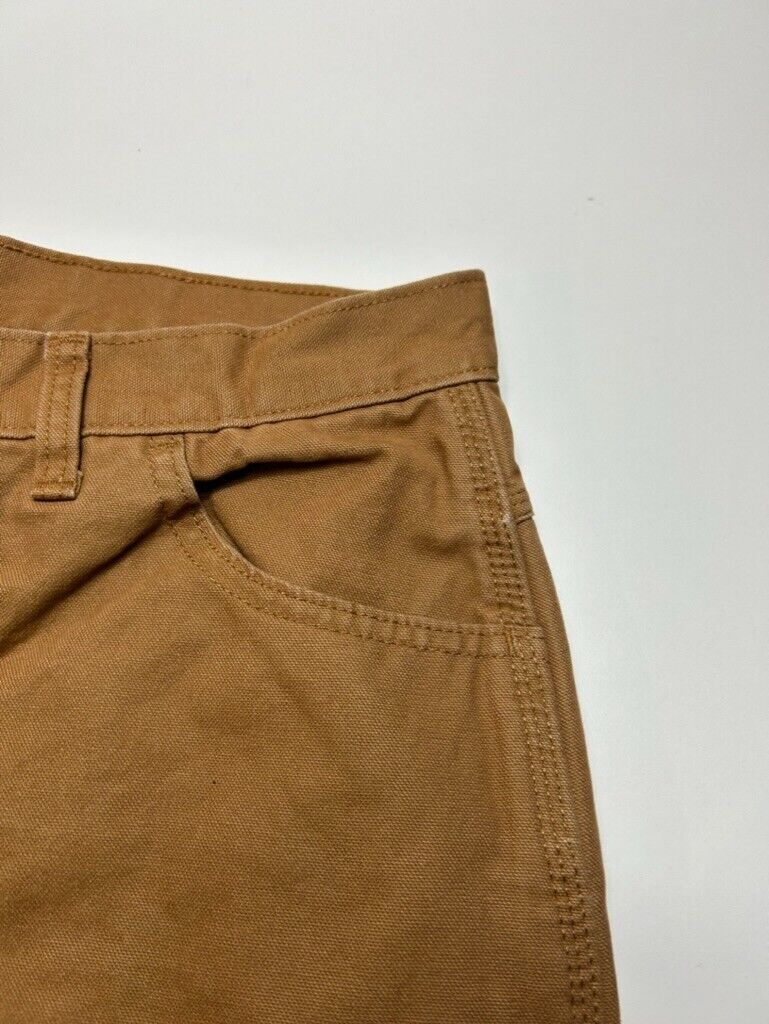 Dickies Canvas Workwear Carpenter Pants Size 36W Beige