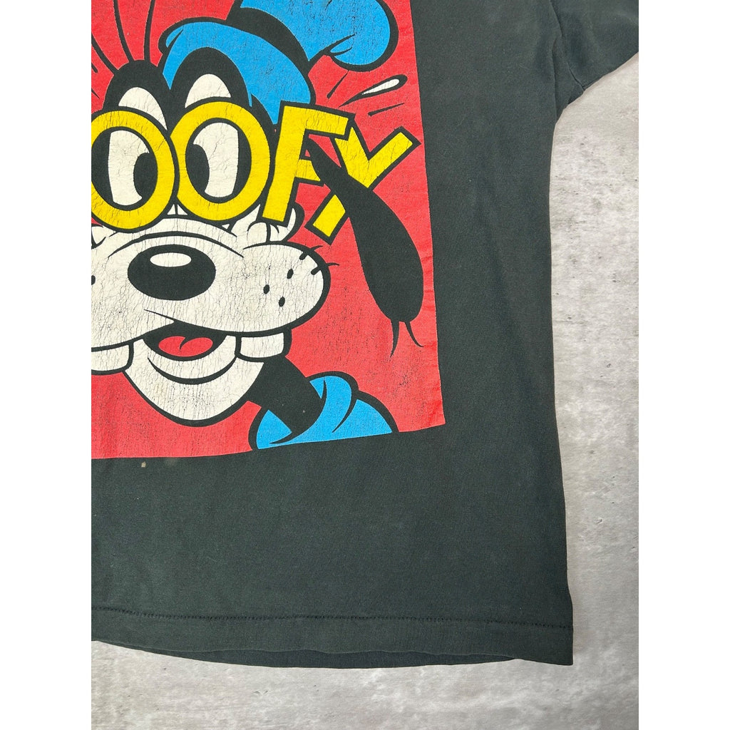 Vintage 90s Disney Goofy Cartoon Character Graphic T-Shirt Size XL