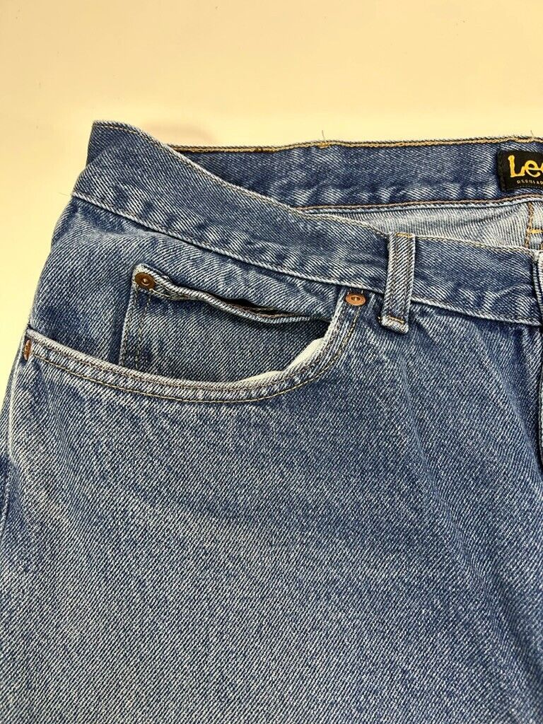 Vintage Lee Regular Fit Medium Wash Denim Pants Size 37W