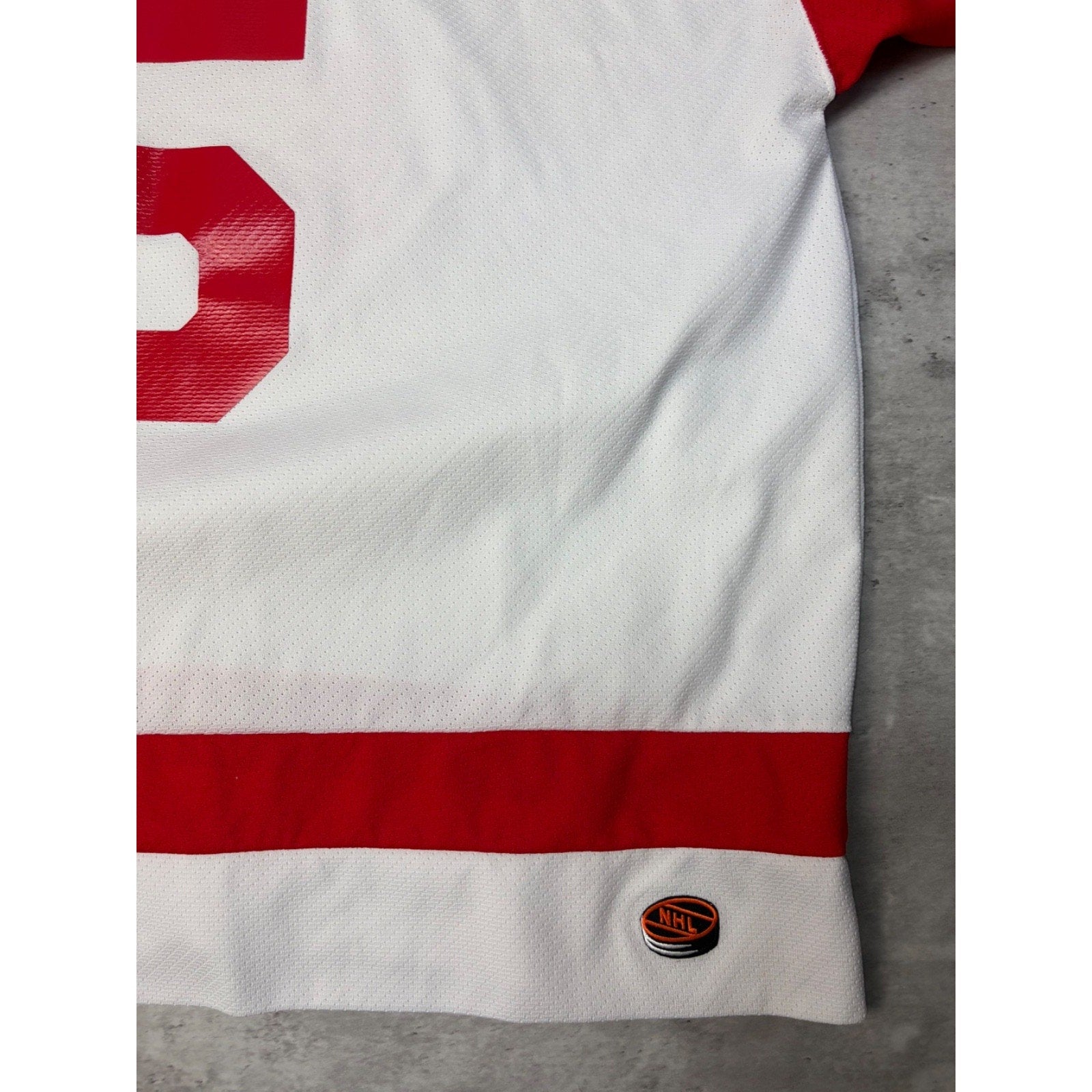 Vintage Nicklas Lidstrom #5 Detroit Red Wings NHL Stitched Hockey Jersey Sz 2XL