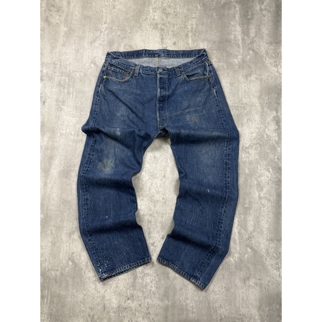 Vintage 80s/90s Levis XX Button Fly Dark Wash Denim Pants Size 36