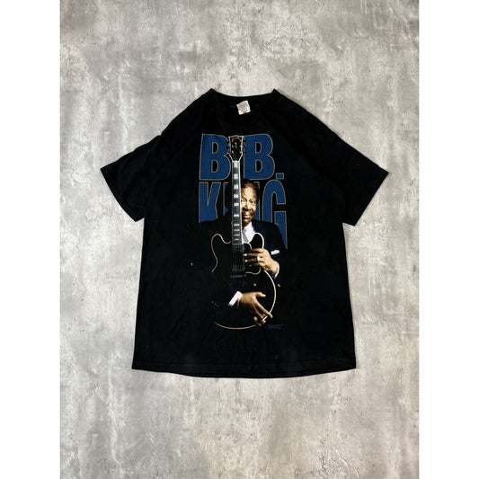 Vintage 1998 B.B. King King Of The Blues Jazz Music Tour Graphic T-Shirt Size XL