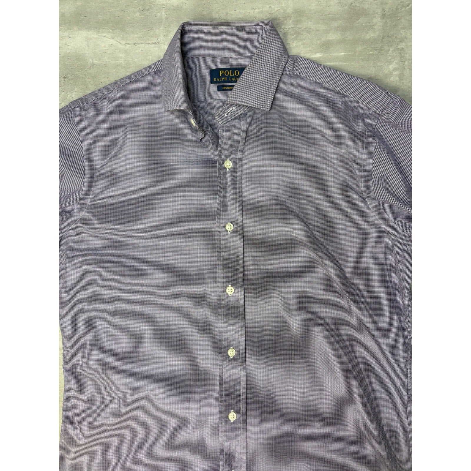 Vintage Polo Ralph Lauren Long Sleeve Button Up Shirt Size Large