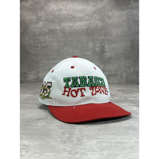 Vintage Todd Bodine #35 NASCAR Tabasco Hot Zone Embroidered Snapback Hat OSFA