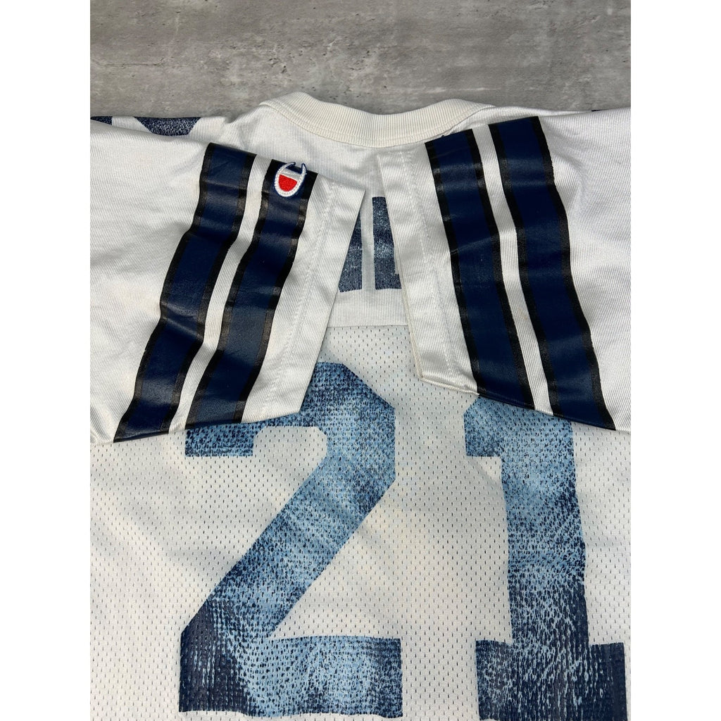 Vintage 90s Deion Sanders #21 Dallas Cowboys NFL Champion Jersey Size Medium