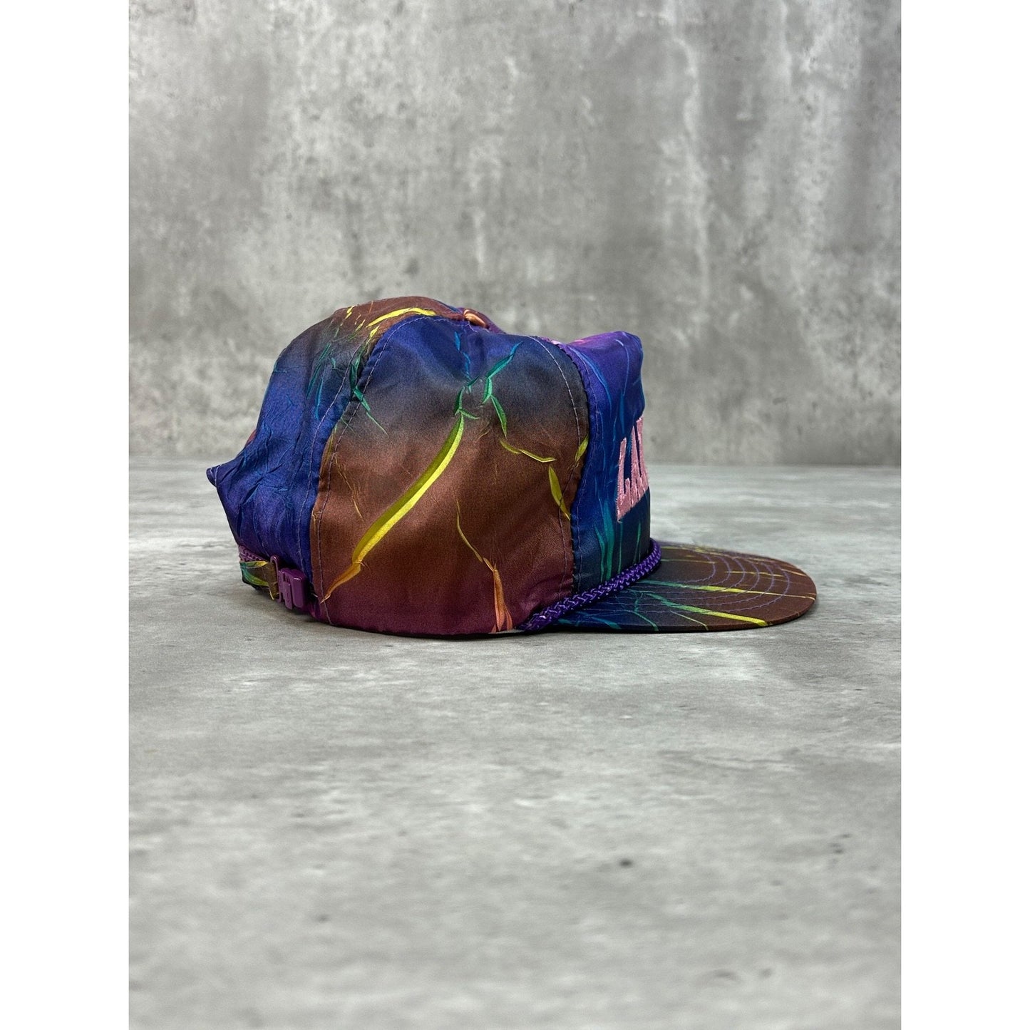 Vintage 90s Lakehead Beer Embroidered Spellout Strapback Hat OSFA