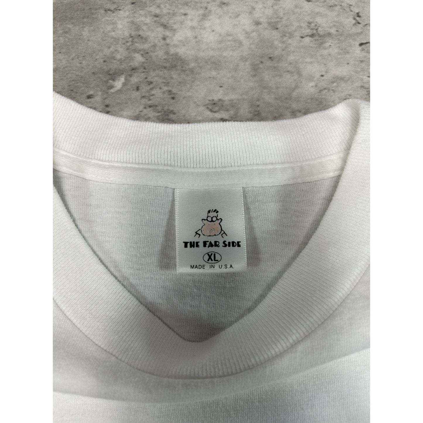 Vintage 90s God At His Computer Comedy Cartoon Graphic T-Shirt Size XL