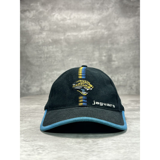 VTG 90s Jacksonville Jaguars NFL Embroidered Logo Athletics Strapback Hat OSFA