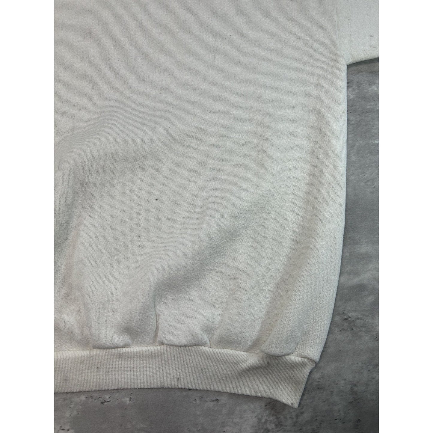 Vintage 90s Mickey Mouse Blank Pullover Crewneck Sweatshirt Size Large