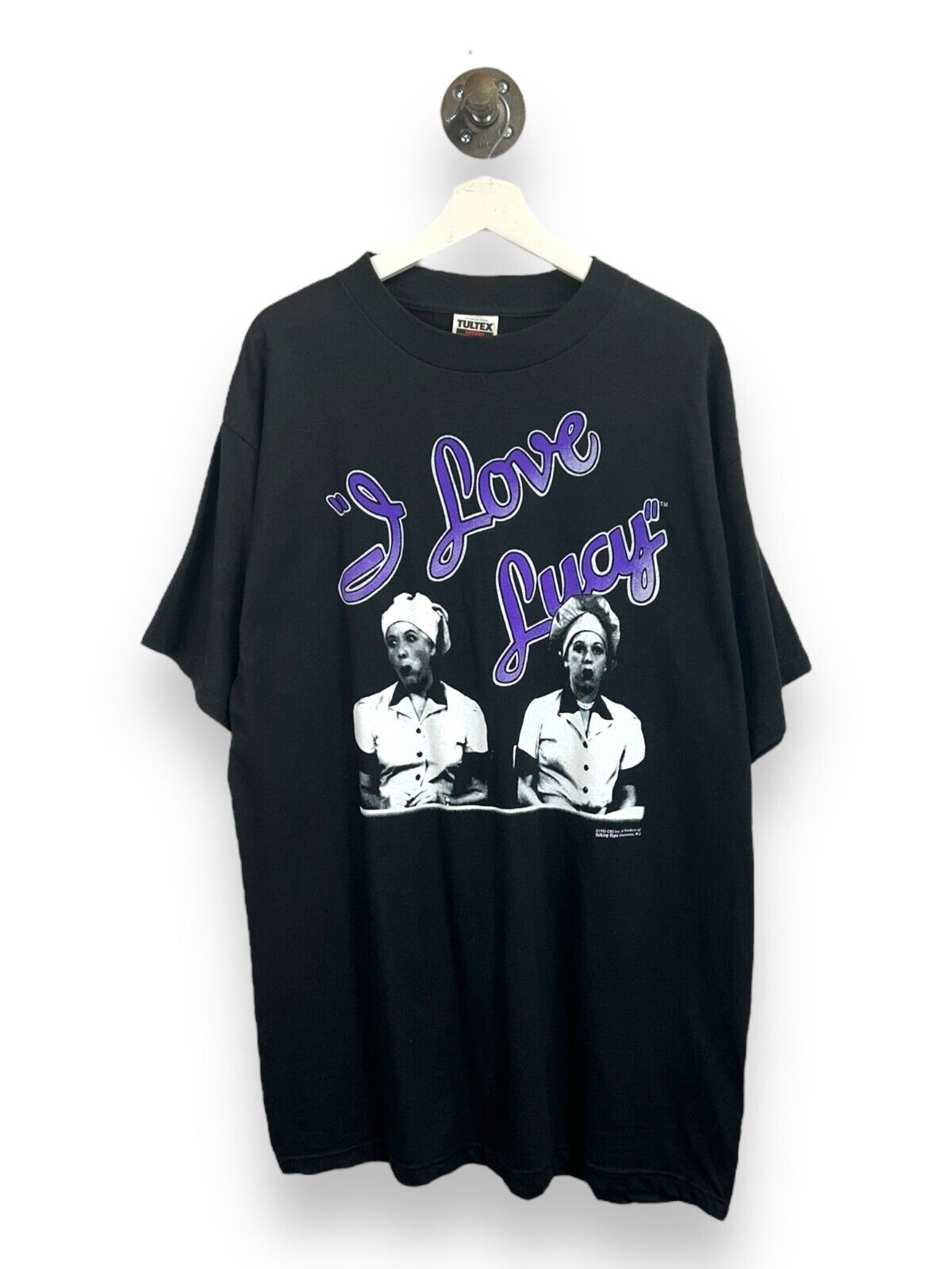 Vintage 1992 I Love Lucy TV Show Promo Graphic T-Shirt Size XL 90s