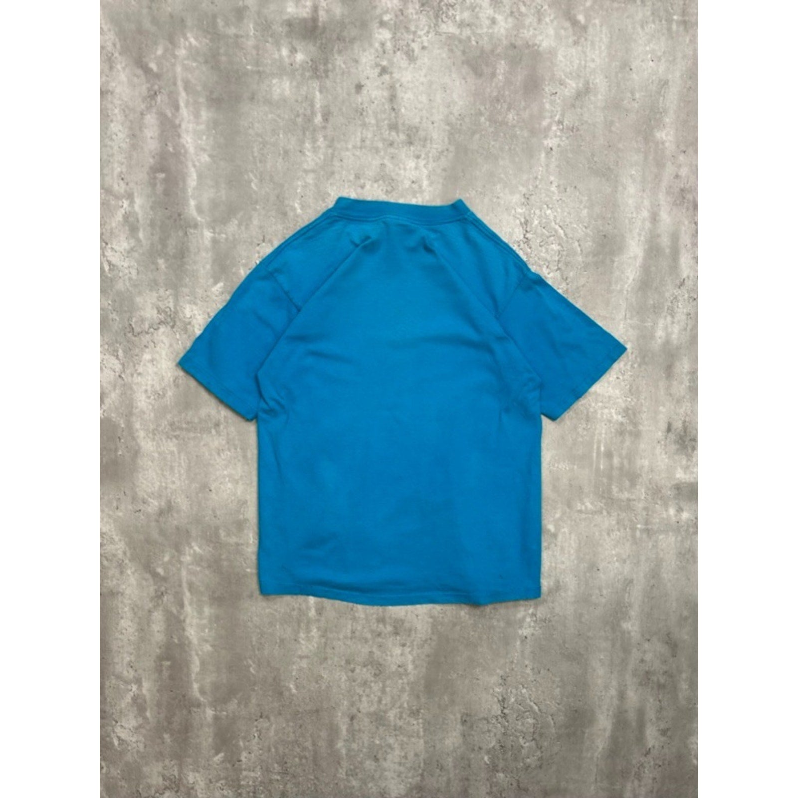 Vintage 90s Hummingbird Flower Nature Graphic T-Shirt Size Large Blue