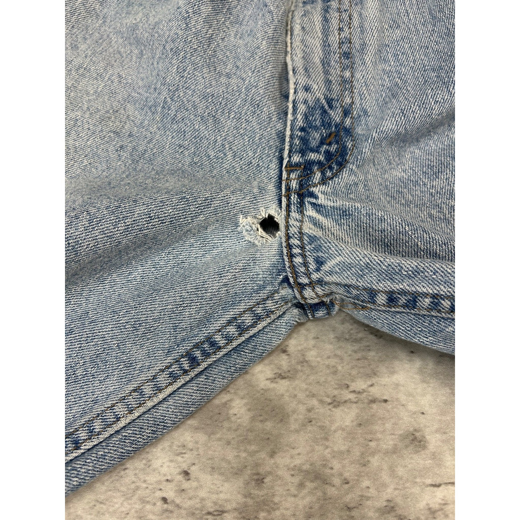 Vintage Levi's Silvertab Light Wash Denim Baggy Fit Pants Size 30