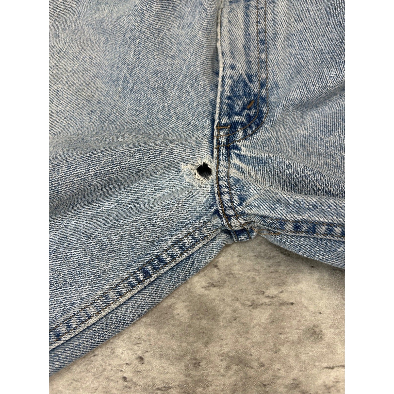 Vintage Levi's Silvertab Light Wash Denim Baggy Fit Pants Size 30