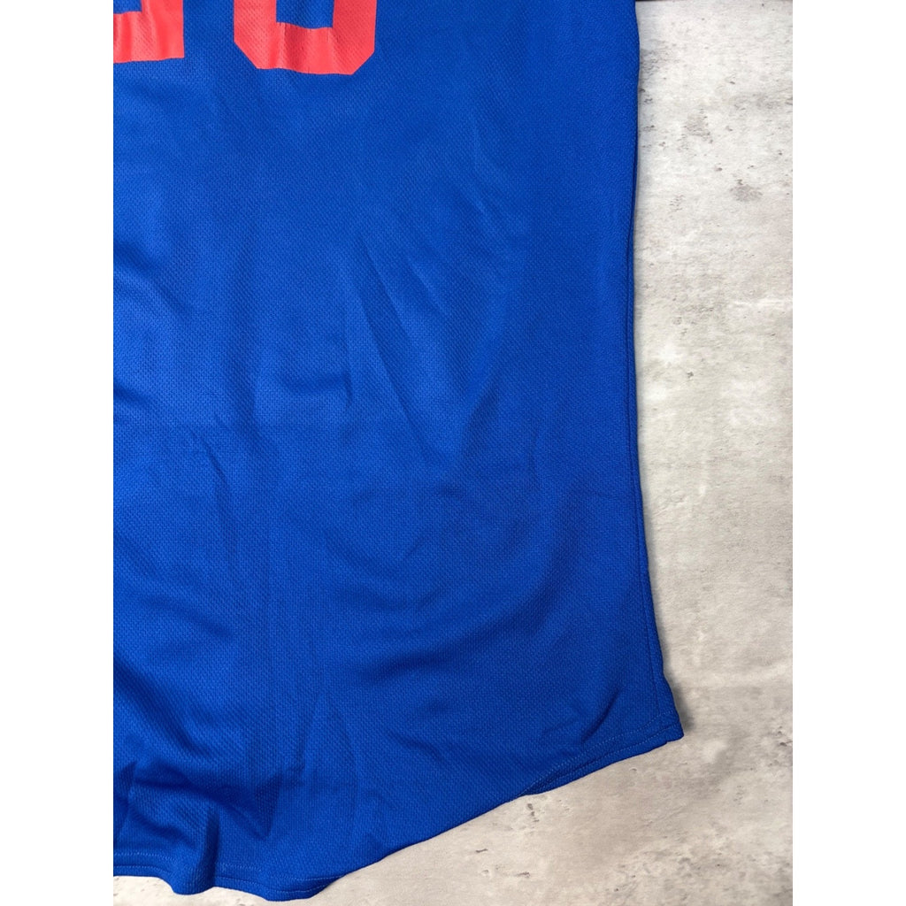 Vintage Texas Rangers #20 Right At Home Majestic Baseball Jersey Size Medium