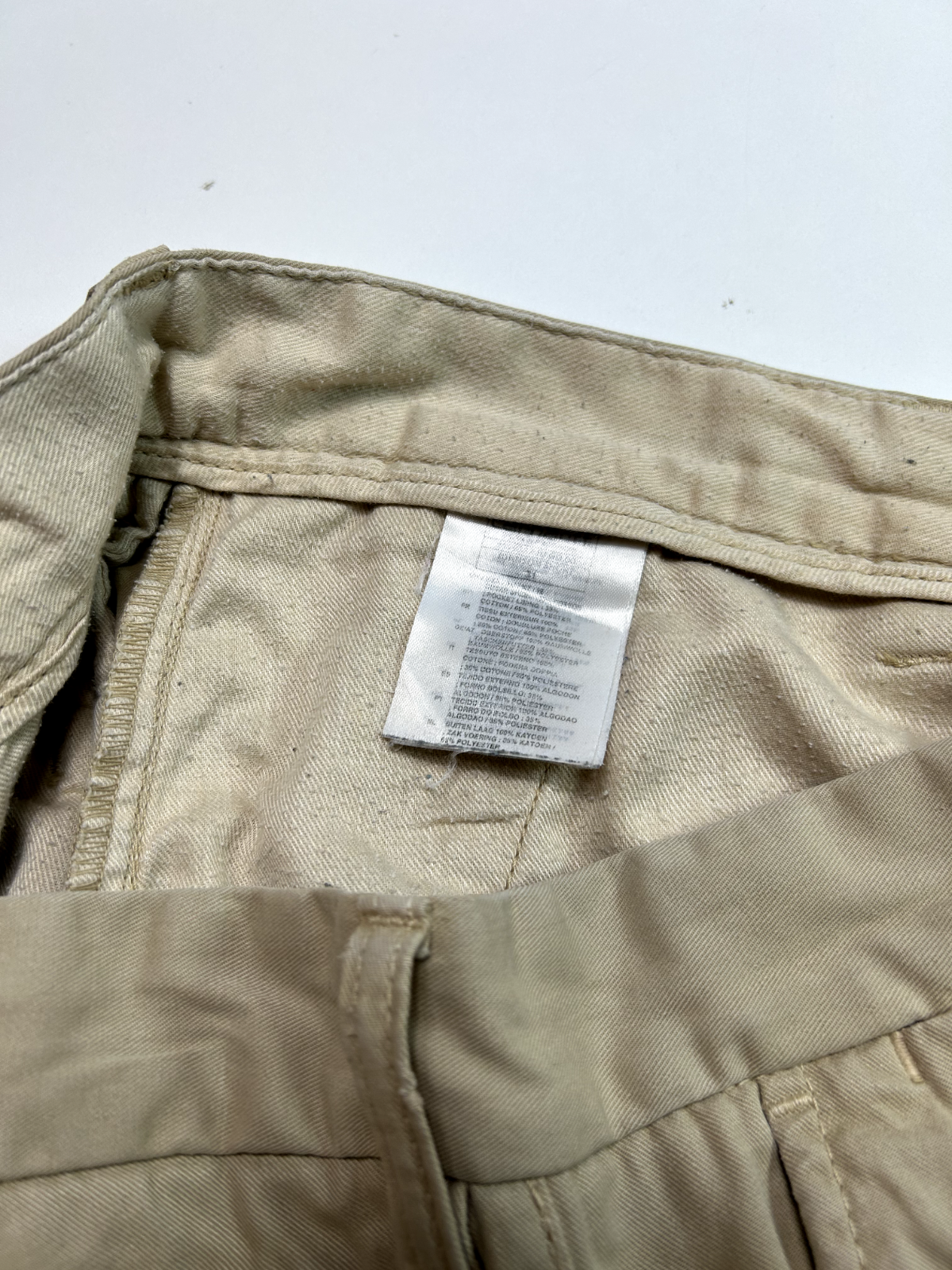 Carhartt Work In Progress Khaki Chino Shorts Size 32 Beige