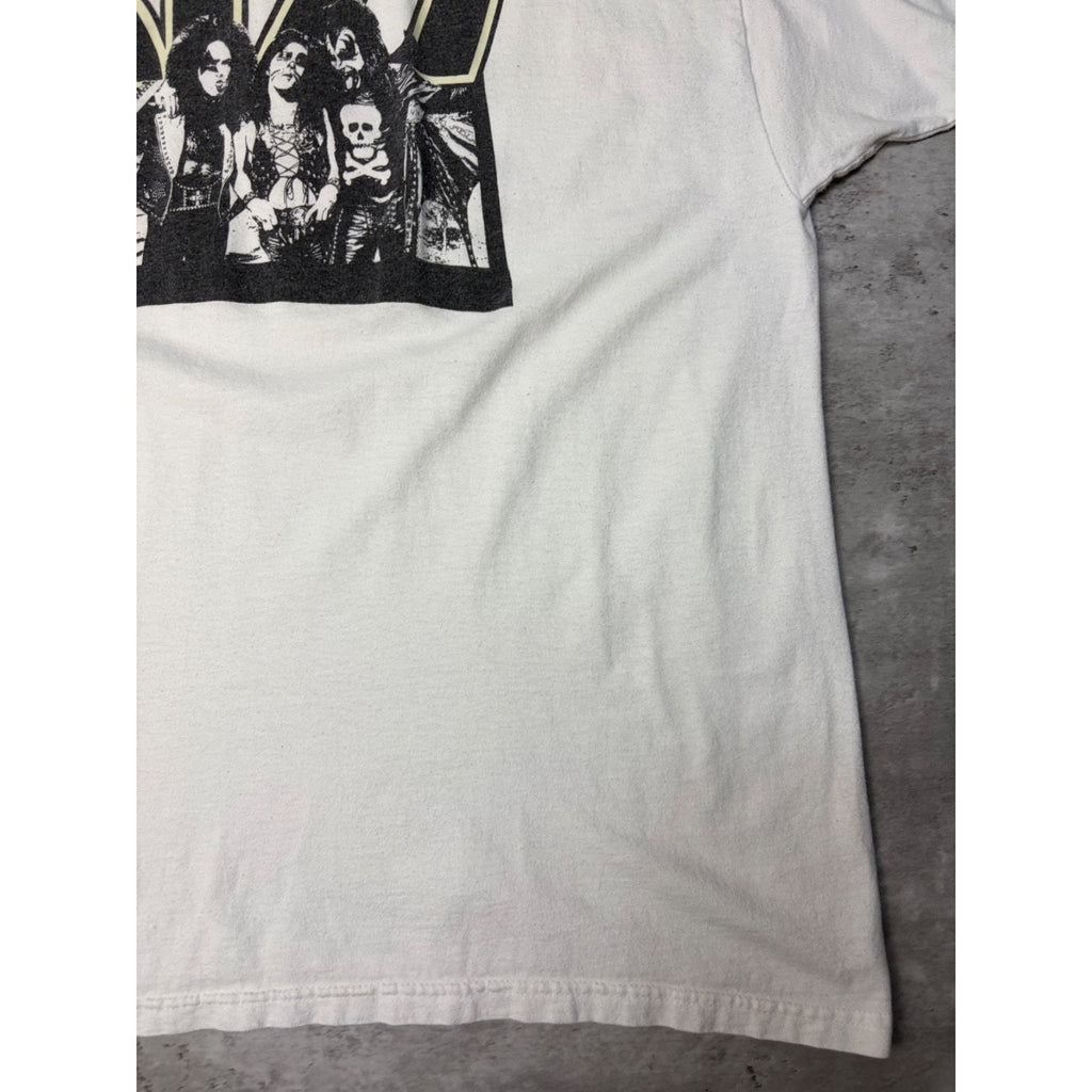 Vintage 90s Kiss Band Member Hard Rock Music Band T-Shirt Size XL