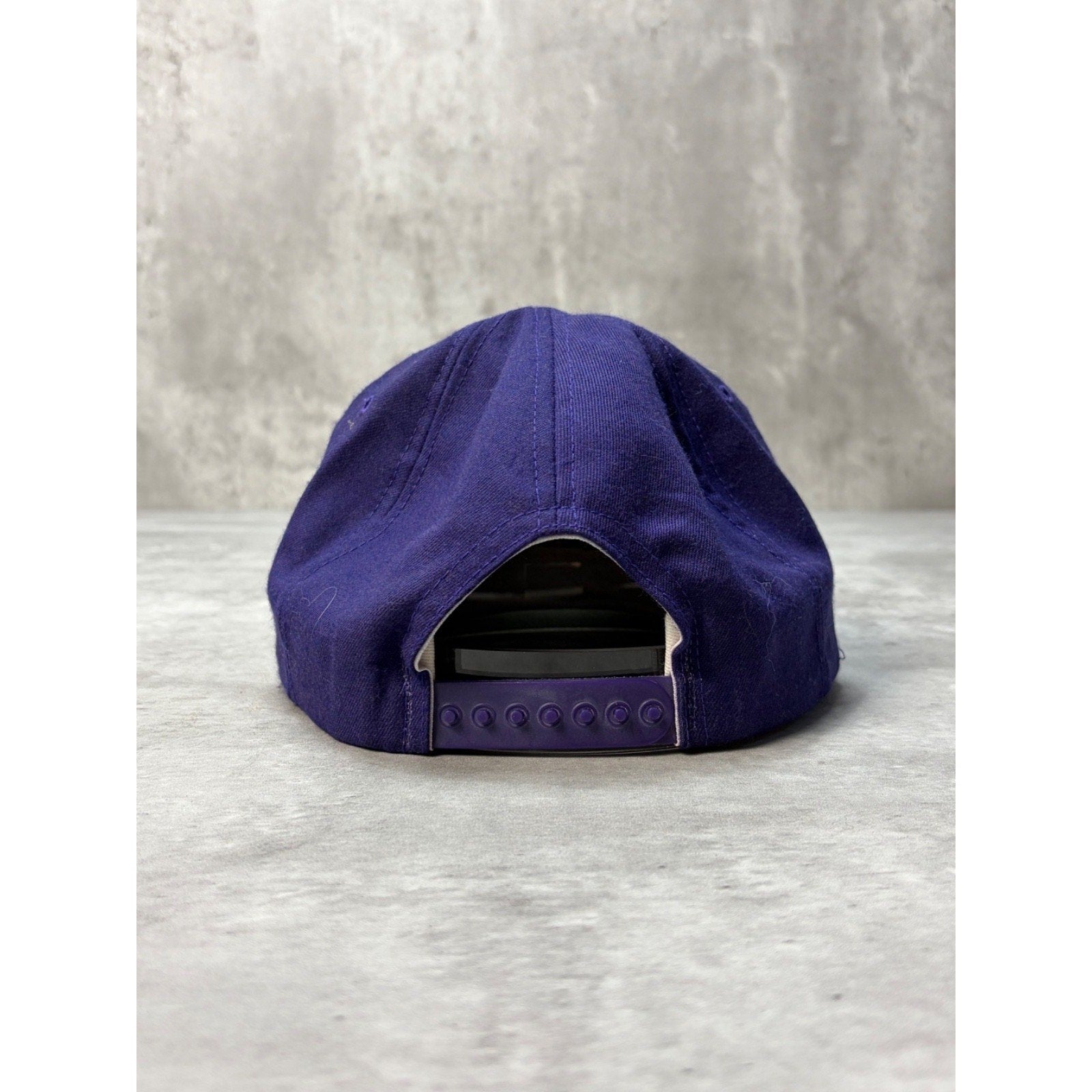 Vintage Minnesota Vikings NFL Embroidered Logo Snapback Hat OSFA