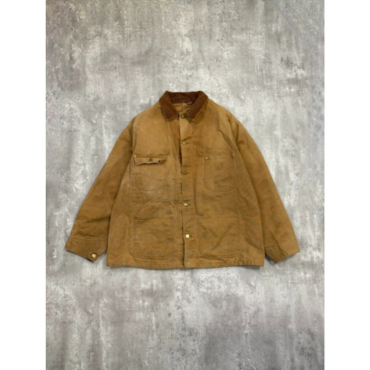 Vintage 80s/90s Carhartt Canvas Workwear Chore Barn Jacket Size XL