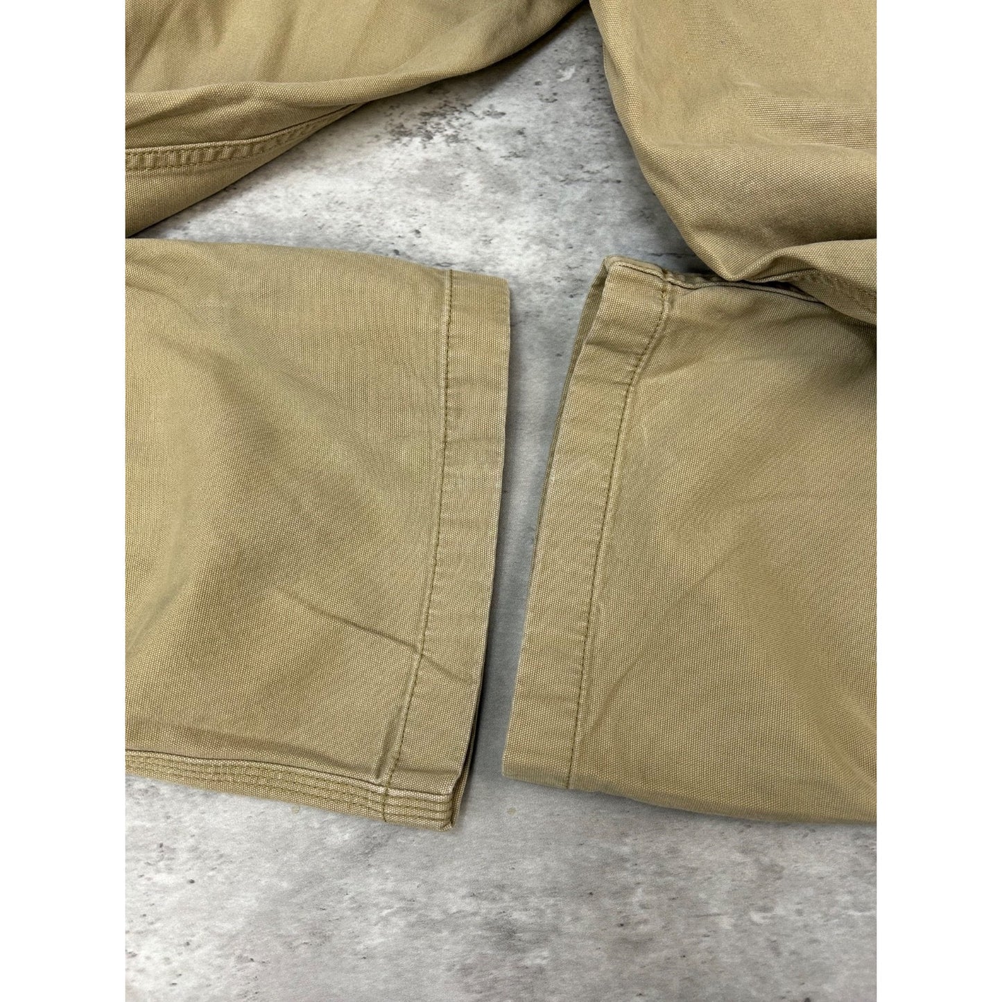 Carhartt Canvas Workwear Five Pocket Pants Size 38 Beige