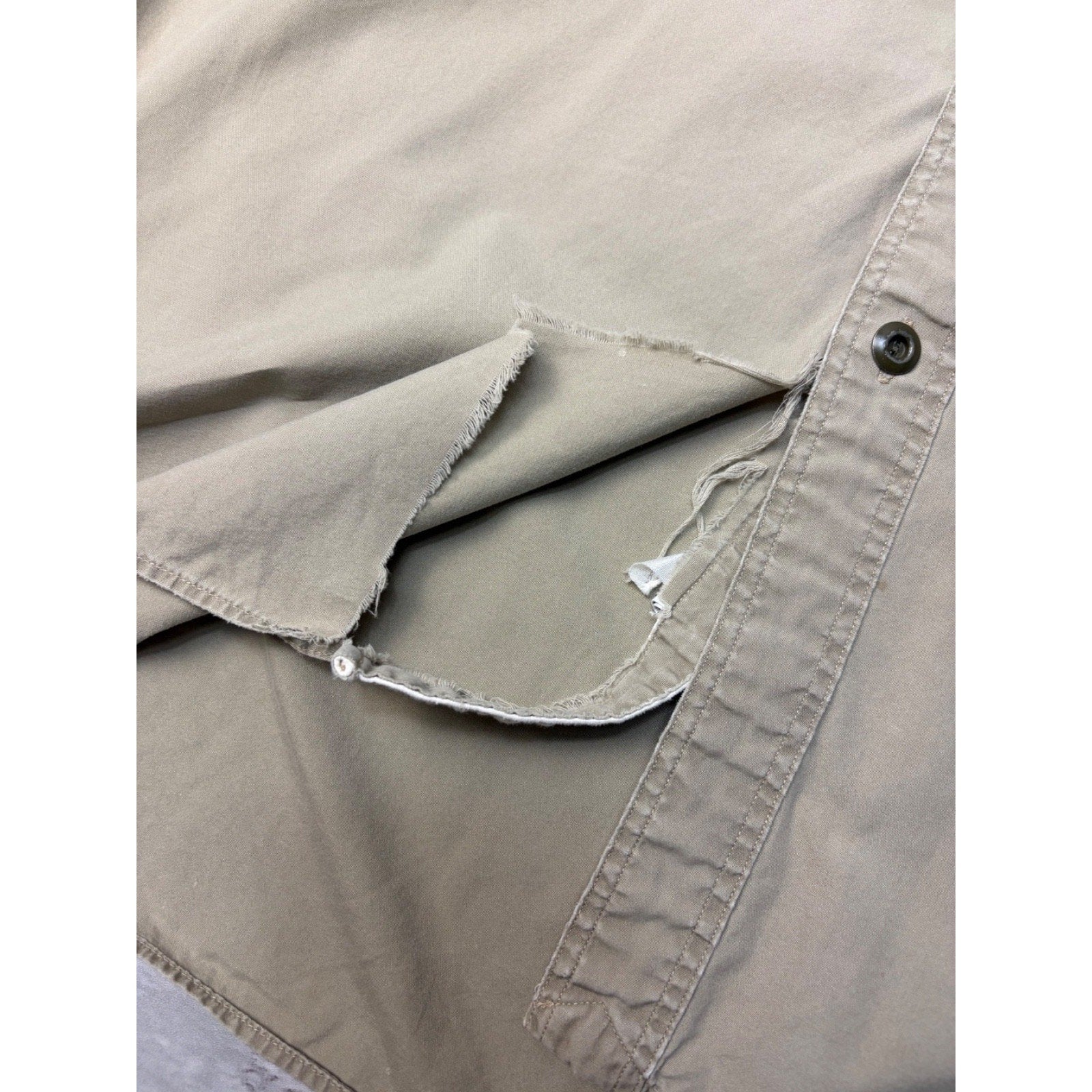 Vintage Polo Ralph Lauren Double Pocket Long Sleeve Button Up Shirt Size Large