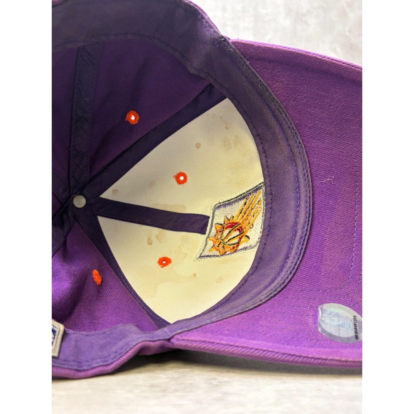 Vintage Phoenix Suns NBA Embroidered Logo Strapback Hat OSFA