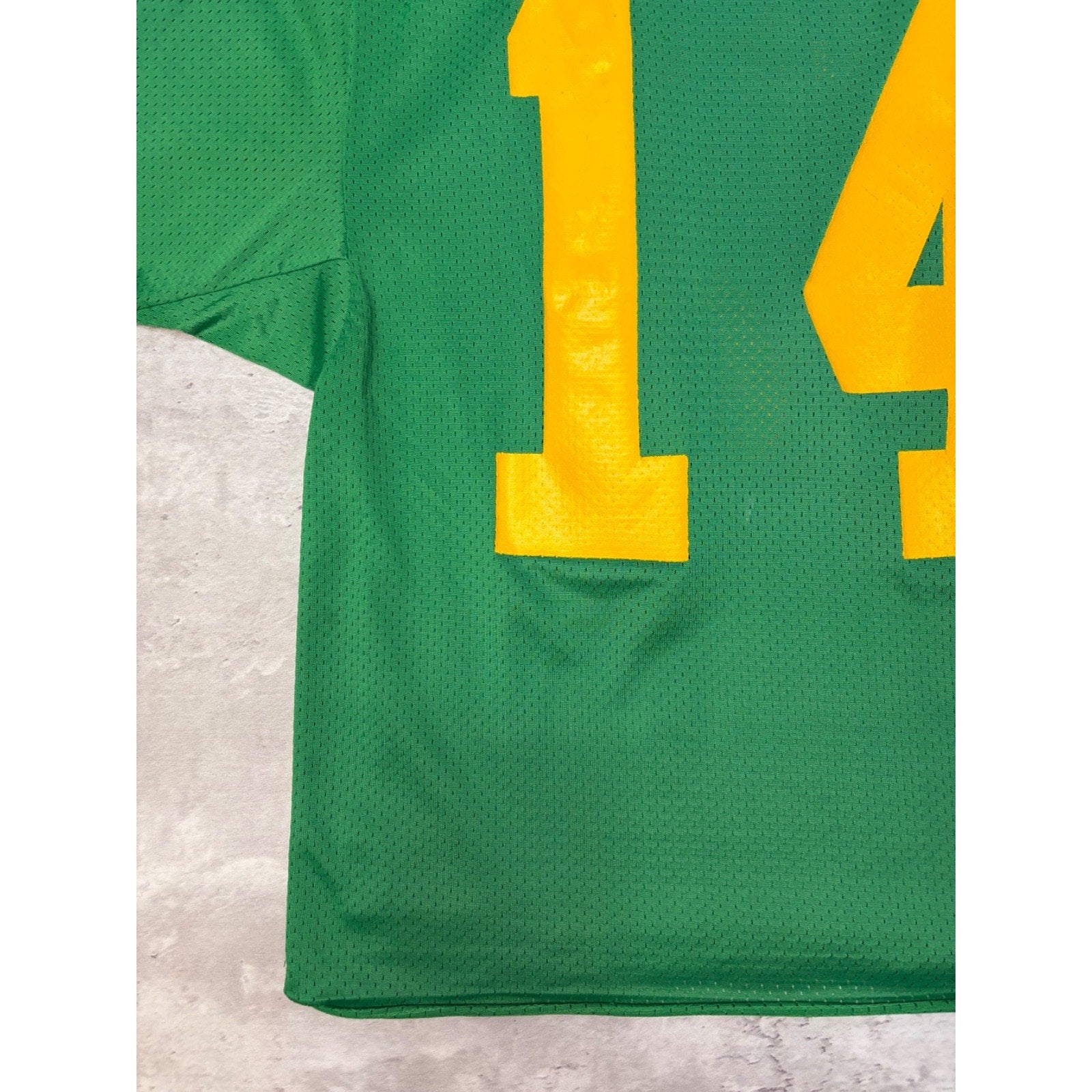 Vintage 80s/90s Beaver Dam #14 Football Jersey Size Large