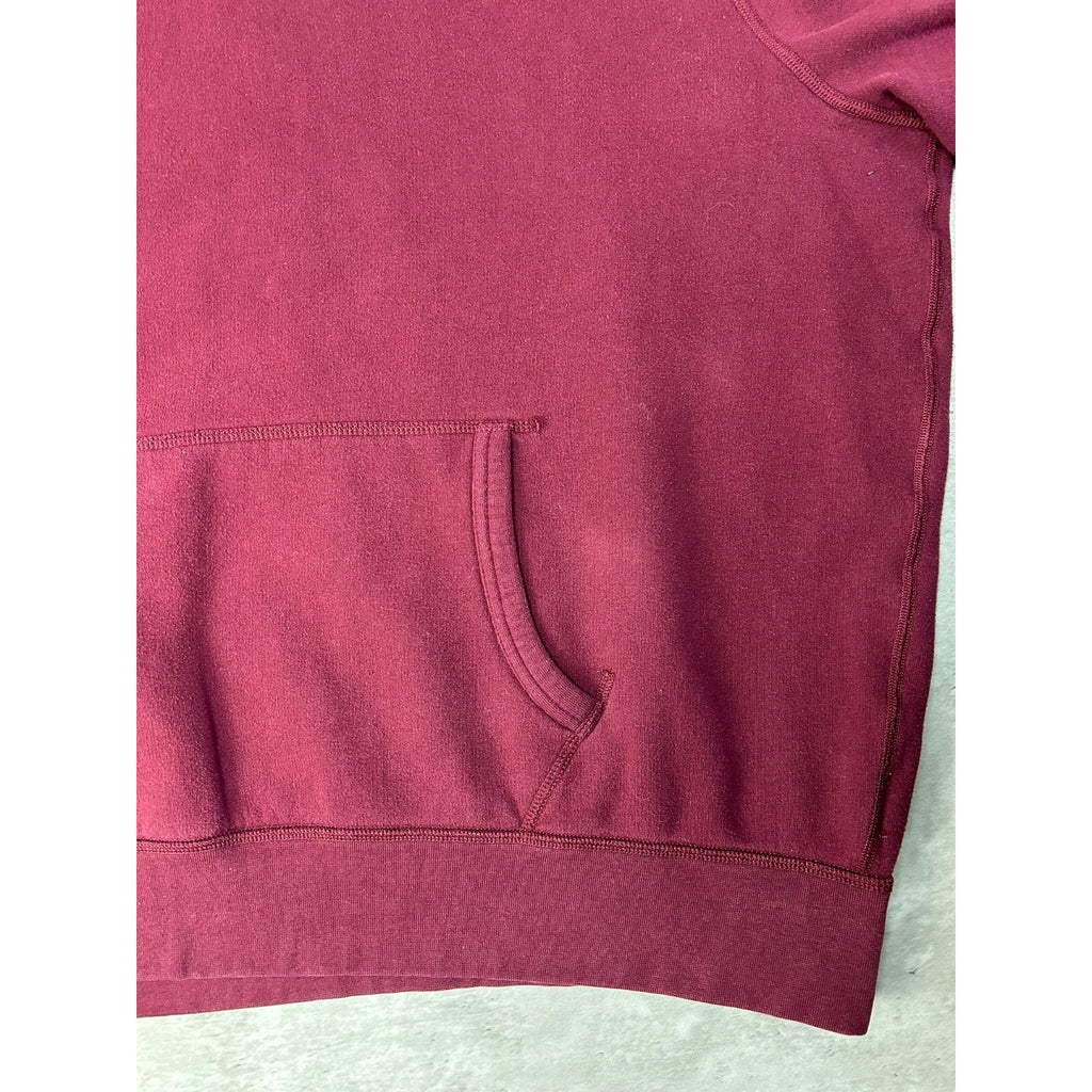 Polo Ralph Lauren Embroidered Pony Hooded Maroon Sweatshirt Size 2XL