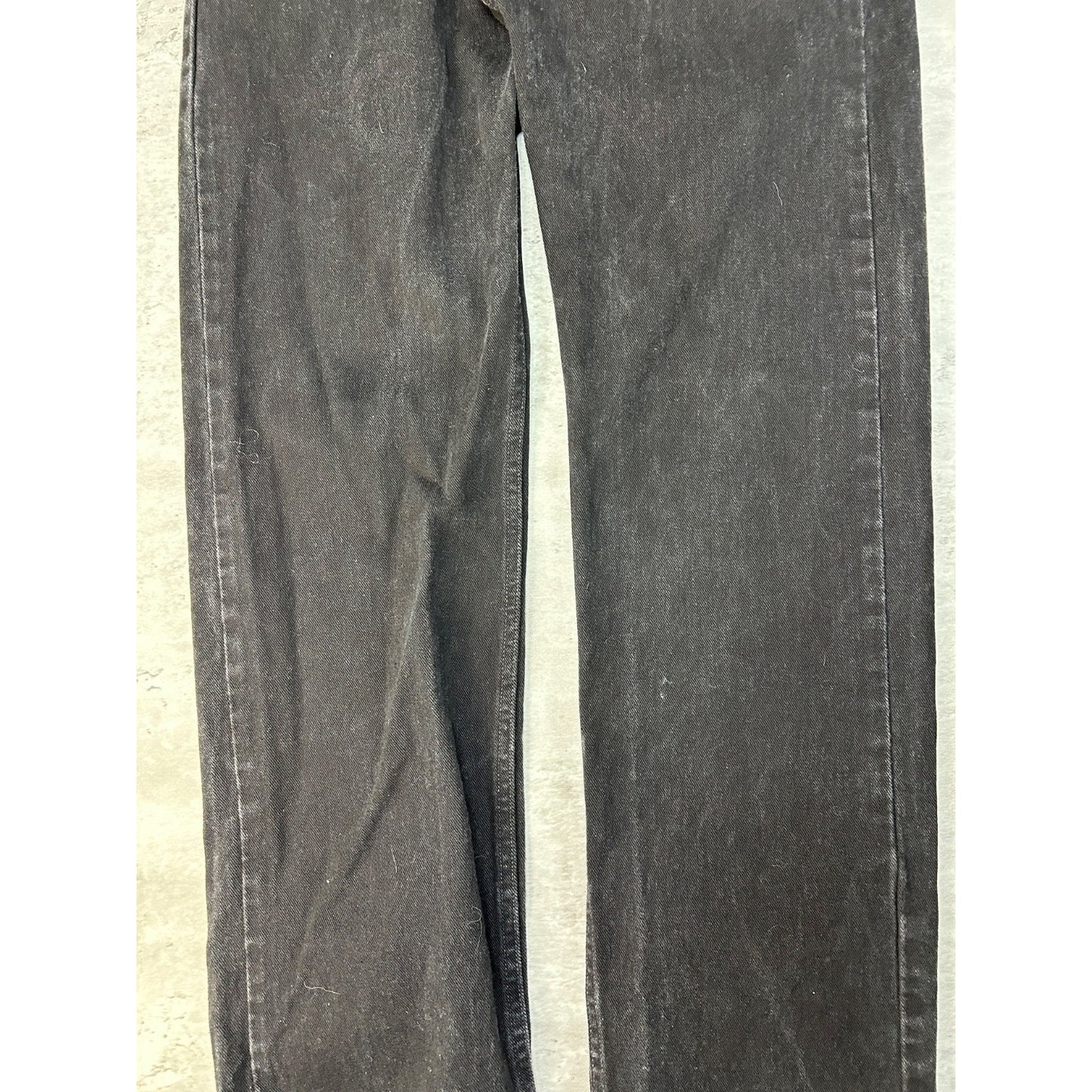 Vintage 90s Levis 505 Red Tab Black Denim Pants Size 32