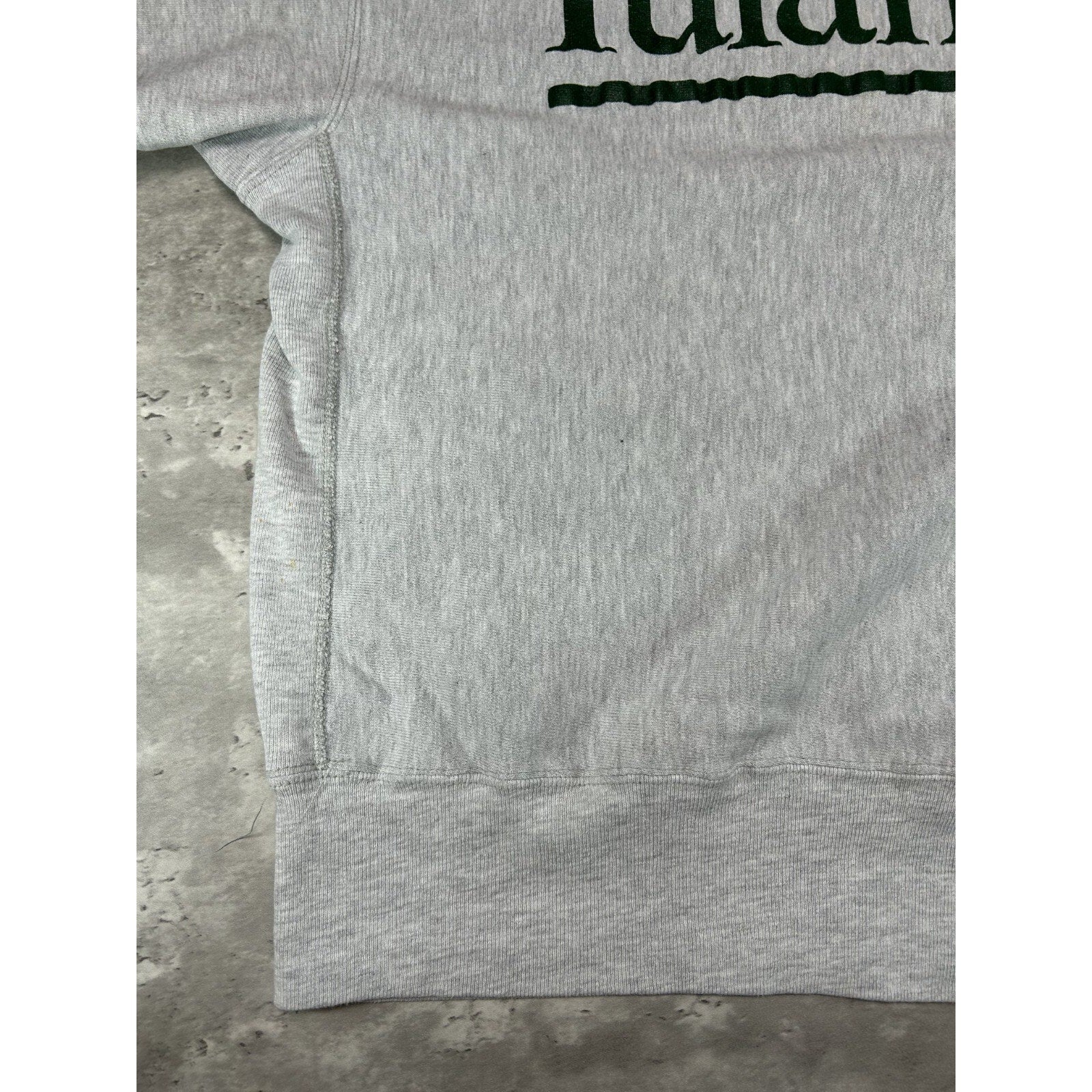 Vintage 90s Tulane NCAA Champion Reverse Weave Crewneck Sweatshirt Size XL
