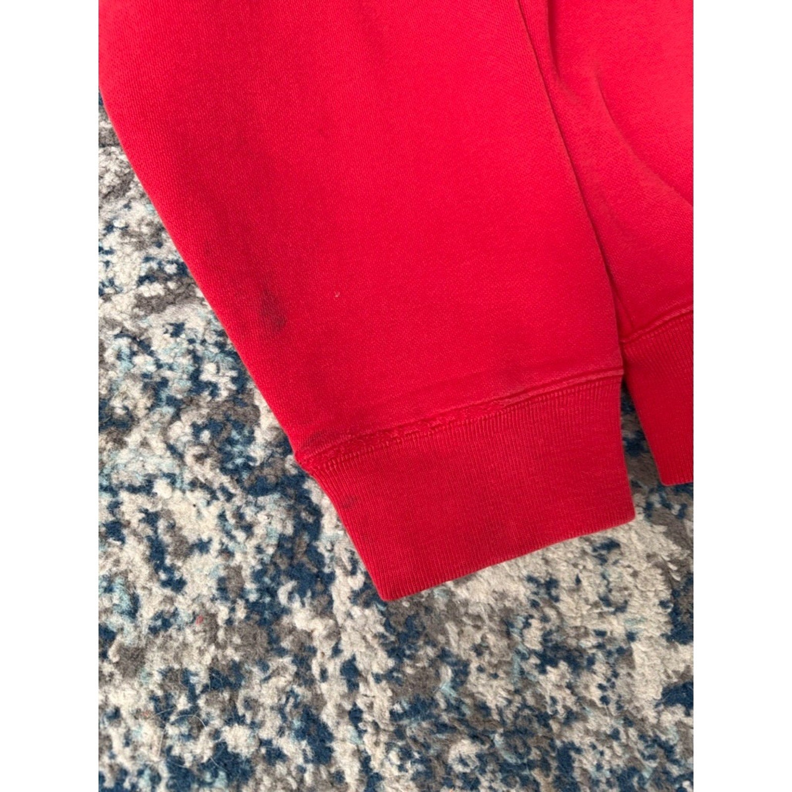 Vintage Abercrombie Embroidered Arc Spellout Crewneck Sweatshirt Size XL