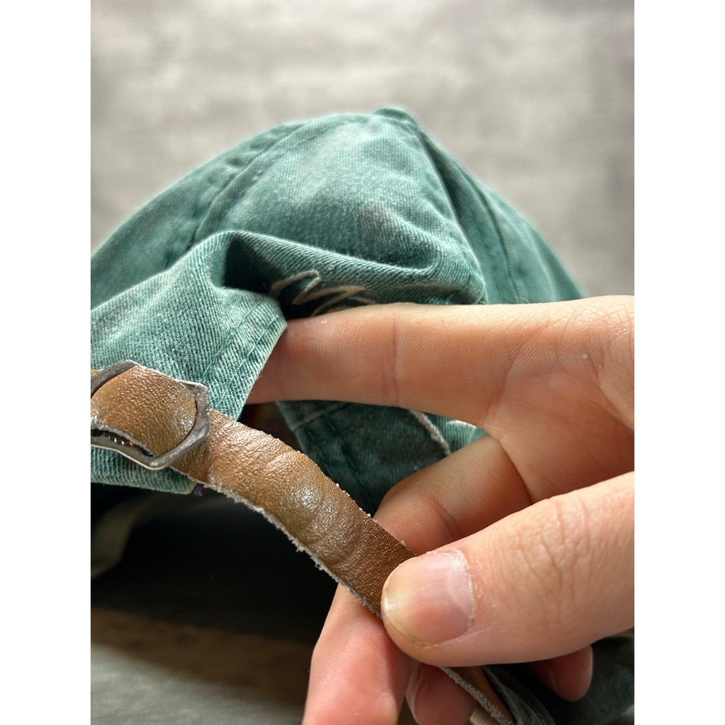 Vintage 90s McDonalds Embroidered Classic Logo Strapback Hat OSFA Green