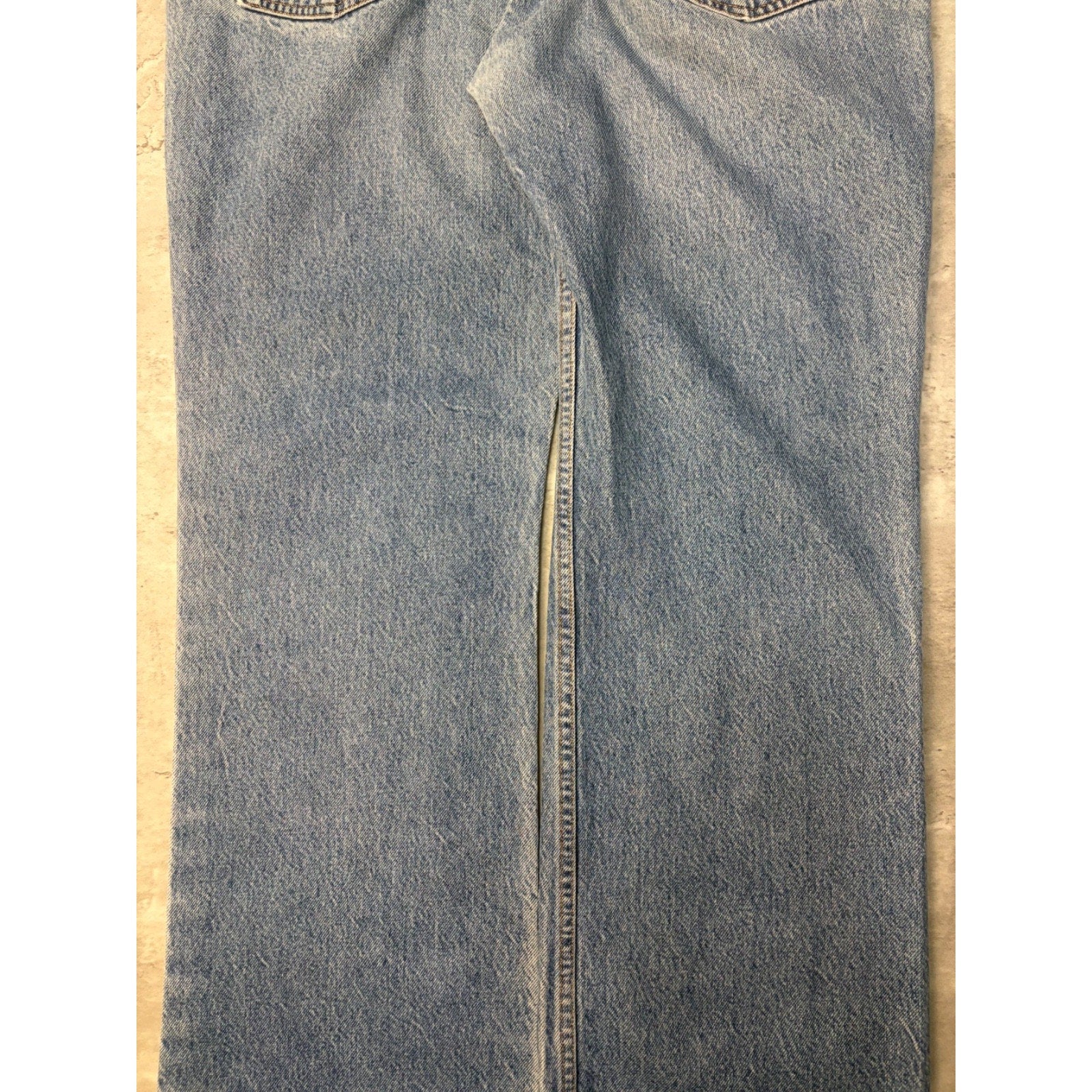 Vintage 90s Levis 517 Red Tab Medium Wash Boot Cut Denim Pants Size 36