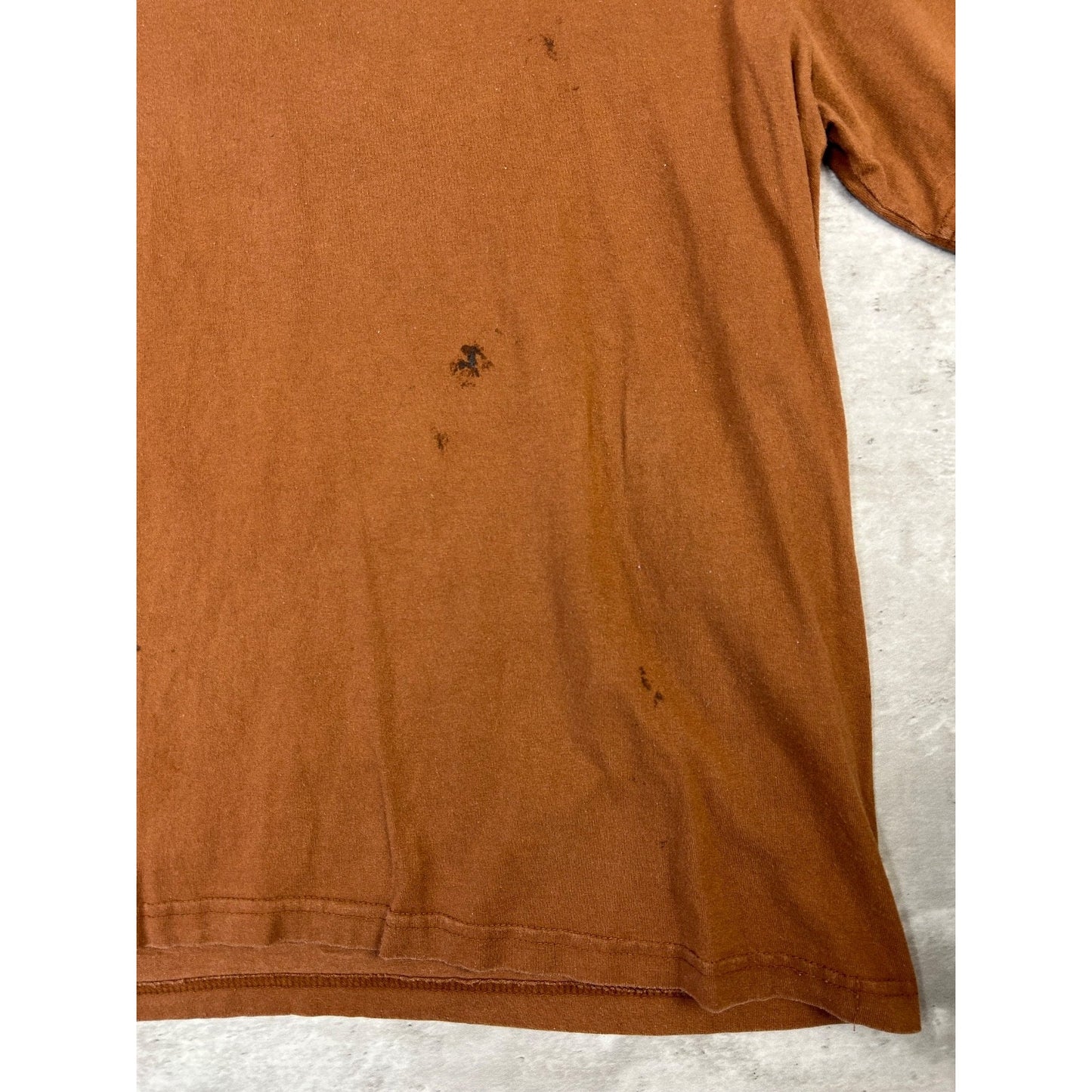 Vintage 90s Simply Editions Animal Graphic Nature T-Shirt Size XL Brown