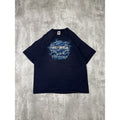 Harley Davidson Classic Logo Turn It Up Lightning Graphic T-Shirt Size 2XL