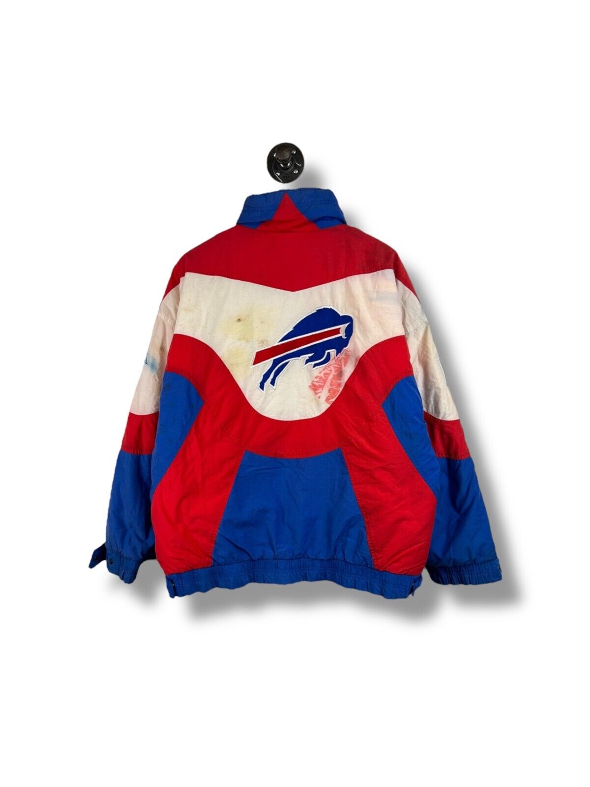 Vintage 90s Buffalo Bills NFL Insulated Apex One Football Jacket Size Large