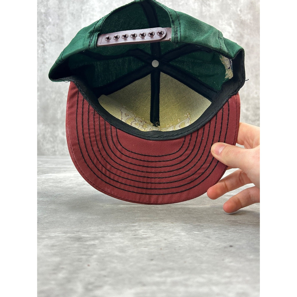Vintage 90s Kentucky Derby 120 Embroidered Spellout Snapback Hat OSFA