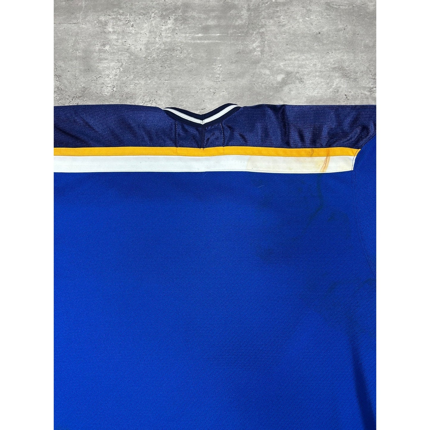 Vintage 90s St Louis Blues NHL Stitched CCM Hockey Jersey Size Large