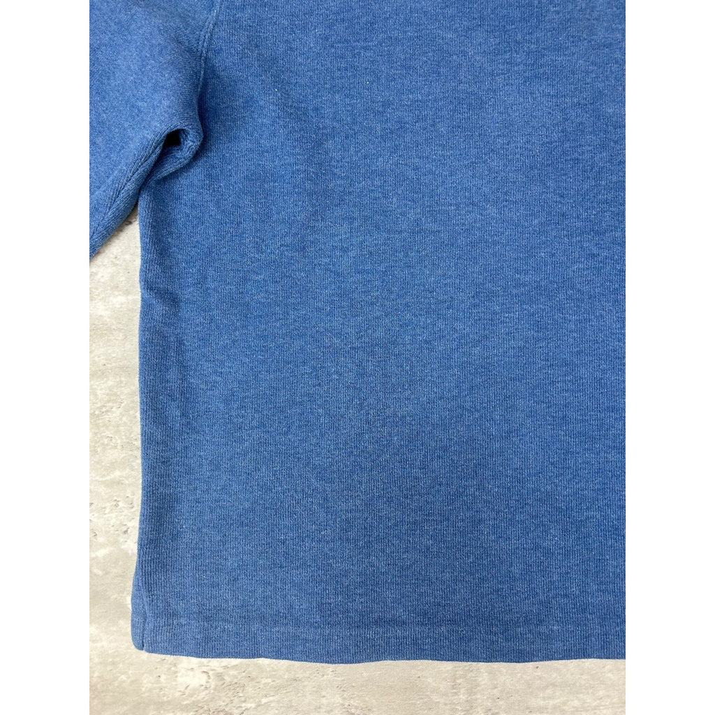 Vintage Polo Ralph Lauren Embroidered Pony 1/4 Zip Sweatshirt Size Large