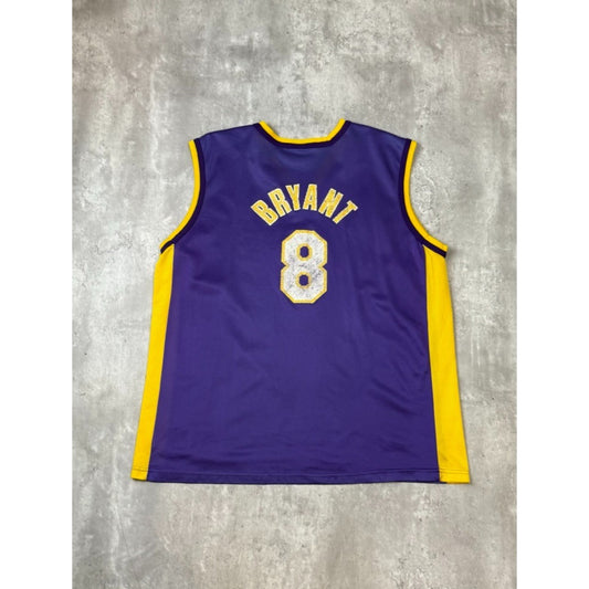 Vintage Kobe Bryant #8 Los Angeles Lakers NBA Champion Jersey Size XL